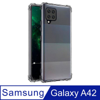 【YADI】Samsung Galaxy A42/6.6吋 軍規手機空壓保護殼/美國軍方米爾標準測試認證/四角防摔/全機防震