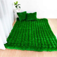 SKY - Kasur Rasfur Bulu Lantai Gender 200 / 180 / 140 / 120 King Jumbo Tebal Bonus 2 Bantal JUMBO (m