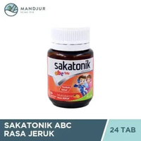 Sakatonik ABC Orange Botol Multivitamin Anak [24'S]