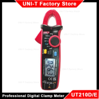 UNI-T Amperimetric Clamp Meter UT210E UT210D Digital Multimeter Professional AC DC Pliers Ammeter Voltmeter Electrical Tester