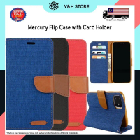 Vivo Y18 Y03 Y100 Y78 Y36 Y27s Y27 Y17s Y02 Y02T Mercury Wallet Flip Case