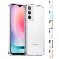 For Samsung Galaxy A34 Case Cover Samsung A34 A24 A14 A54 A04S Capas Shockproof Transparent Colour Clear Fundas Samsung A 34 A34