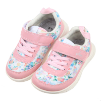 【布布童鞋】日本IFME輕量系列粉紅花染兒童機能運動鞋(P2R402G)