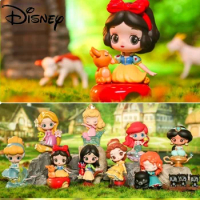 Genuine Disney Princess Series Mystery Box Fairy Tale Town surprise Blind Box Trend Collection Figure Toys Birthday Gift