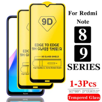 1-3pcs 9D Tempered Glass for Xiaomi Xiaomi Redmi Note 8 9 Pro 8t 9s Note8 Note9 Not Pro 8pro 9 s 8a Case Screen Protector Coque