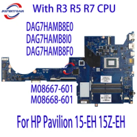 Suitable For HP Pavilion 15-EH 15Z-EH Laptop motherboard DAG7HAMB8F0 DAG7HAMB8I0 DAG7HAMB8E0 With R3 R5 R7 CPU 100% Tested Full