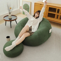 Seat Pouf Bean Bag Sofa Bedroom Living Room Large Couch Sleeping Recliner Camping Bean Bag Sofa Lazy Muebles Hoom Furniture