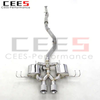 CEES ss304 Catback Exhaust muffers escape For Honda CIVIC Type R/Type-R 2.0T 2017-2023 Racing exhaust system