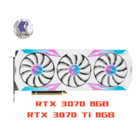 MAXSUN GeForce RTX 3070 iCraft OC 8G RTX3070Ti iCraft OC GDDR6 GPU 8nm NVIDIA Computer PC 256Bit DP*3 Gaming Video Graphics Card