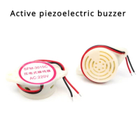 1/5Pcs/lot SFM-3015C Active Piezoelectric Buzzer AC 220V Continuous Sound High Decibel Alarm SFM-27 Good Sound Anti-aging Test