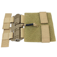 หัวเข็มขัดด้านข้าง Molle, รวดเร็ว-พอดี, การแปลงการเชื่อมต่อด้านข้างแบบทันที, พร้อมหัวเข็มขัด Molle, 