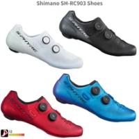 New shimano SH RC9 RC903 Road Shoes Vent Carbon Road Shoes SH-RC9 Road Lock shoes RC9 cycling shoes