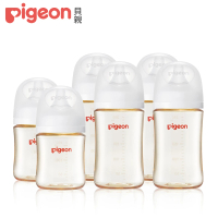 【Pigeon 貝親】新生兒精選奶瓶套組(PPSU)