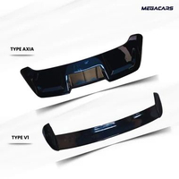 Megacars Rear Spoiler Belakang Toyota Agya/Ayla 2023 - 2026 Glossy Black Axia