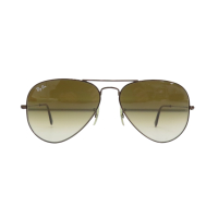 【二手名牌BRAND OFF】Ray Ban 雷朋 棕色 鏡片 金屬 太陽眼鏡 RB3025