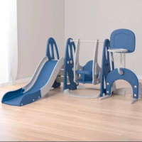 mainan playground indoor ayunan set perosotan ayunan aman untuk bayi