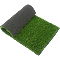 Artificial Turf Door Mat Home Decoration Green Fake Grass Front Green Grass Carpet Outdoor Rug Mats Plastic Foot Welcome Mats