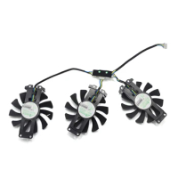 75MM GA81S2U GPU Video Card Cooler Fan Replacement For ZOTAC GeForce GTX 970 980 AMP Graphics Cards Cooling Fans