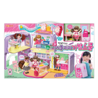【ToysRUs 玩具反斗城】Mimi World Little Mimi 迷你Mimi書包學校(兒童 玩具 玩偶)