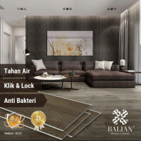 Balian Flooring 6,5mm - Lantai Parket SPC Vinyl Premium (Walnut)