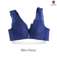 Chelyne BH Premium Busa X6699 Brukat Tanpa Kawat Full Cup - Big Size Bra 36/40 Cup C - BH Jumbo. Siz