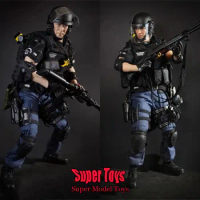 DID MA1008 1/6 Scale Male Soldier LAPD Trend Cool SWAT 3.0 Takeshi Yamada Full Set 12inch Action Figure Model Gifts Collection