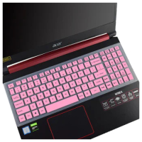 Silicone Laptop Keyboard Cover skin For Acer Nitro 5 2023 2022 AN515-58 AN515-57 AN515-56 AN515-56 AN515-55 AN515-54 AN515 15.6"