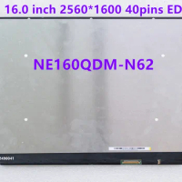 16.0 Laptop LCD Screen NE160QDM-N62 MNG007DA1-3 for Ideapad 5 Pro 16IAH7 Creator 5-16ACH6 ThinkBook 16 G4+ IAP 2560x1600 40pins