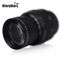 GloryStar 52มม. เลนส์เทเลโฟโต้2.0X สำหรับ Nikon D7100 D5200 D5100 D3100 D60และเลนส์กล้อง DSLR อื่นๆที่มีเกลียวกรอง52มม.