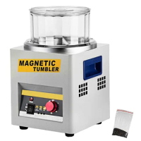 Electric Magnetic Polishing Machine Cleaning Polishing Magnetic Deburring Equipment Jewellery Jewelry Magnetic Polishing Machine