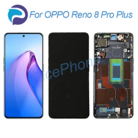 for OPPO Reno 8 Pro Plus LCD Screen + Touch Digitizer Display 2340*1080 PFZM10 Reno 8 Pro + LCD Screen Display