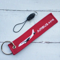 1 Set Airbus A310 Phone Strap for iPhone Bracelet Strap Lanyard for Key ID Card Gym Phone Case Straps Badge Holder for Aviator
