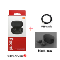 In Stock Redmi AirDots 2 Wireless Bluetooth 5.0 Charging Earphone In-Ear stereo bass Earphones Ture Wireless Earbuds