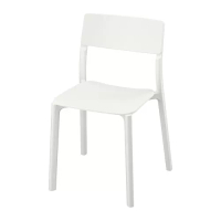 JANINGE 餐椅, 白色