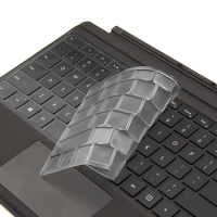 XSKN for Microsoft Surface Pro 5 Type Cover Keyboard Skin Clear TPU Translucent Dust-proof Keyboard Proector Sticker Film
