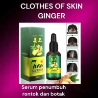 Perangkat Pertumbuhan Kembali Rambut Cepat Dalam 7 Hari King Of Ginger 7 Days Perawatan