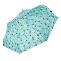 【RAINSTORY黑膠降溫傘】飄浮水母抗UV降溫手開迷你口袋傘