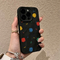 Case for IPhone 11 17 16 12 15 14 13 PRO MAX 17 AIR 16E X XR XS MAX SE 2020 7 8 14 15 16 Colored Smi