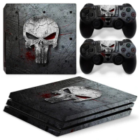 SKULL 0155 PS4 PRO Skin Sticker Decal Cover for ps4 pro Console and 2 Controllers PS4 pro skin Vinyl