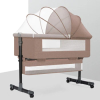 Swing Baby Bassinet Swing Bedside Crib As Well As Manually Swinging Crib Bed 3-in-1 Portable Crib for Newborns and Baby