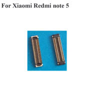 2pcs For Xiaomi mi Redmi note 5 LCD display screen FPC connector For Redmi Red mi note5 logic on motherboard mainboard