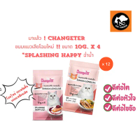 (ยกโหล)ChangeTer ซองขนมแมวเลียโฉมใหม่ !!  ขนาด 10g.x(1เเพ็ค4ซอง)12 เเพ็ค คําแนะนําการขายที่ร้อนแรงใน
