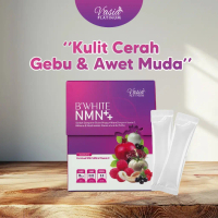 V'ASIA Snack B WHITE NMN Serbuk Sachet Campuran Botani Anggur Hitam
