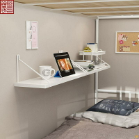 免孔大學寢室懸空床上桌簡約宿舍上鋪側面置物架收納架床頭書架