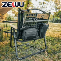 Molle Panel Organizer For Back of Kermit Chair Tactical Camping Tools Portable Outdoor Modular Storage