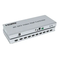 Factory Price 4K Video Wall Controller 3x3 HDMI Video Wall Controller 9 Outs