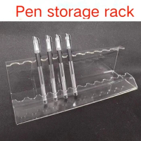 Transparent acrylic pen holder storage display shelf foreign trade cross-border ballpoint pen creative pen neutral pen display s
