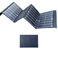 【菲仕德】太陽能板 充電板 太陽能板發電設備 折疊太陽能板(30W ETFE材質 雙USB+DC輸出 QC快充 充手機筆電)