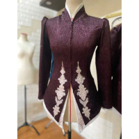 (Atasan saja)Kebaya keraton Jawa/Atasan Kebaya keraton/Kebaya janggan keraton—original by @Ina alfan