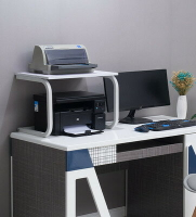 印表機置物架 放印表機置物架辦公室桌上整理架收納架桌面雙層收納的架子電腦『XY3651』